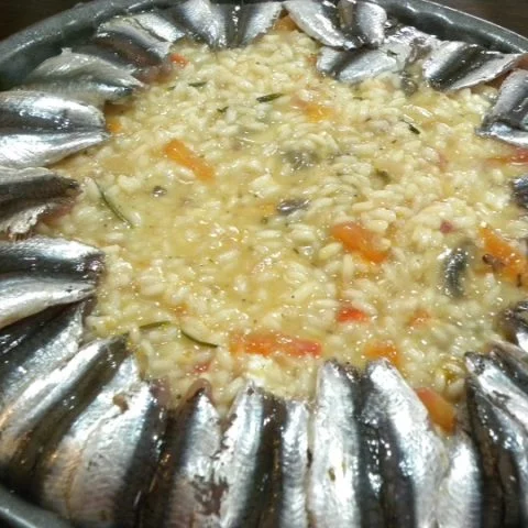 Anchovy Risotto image