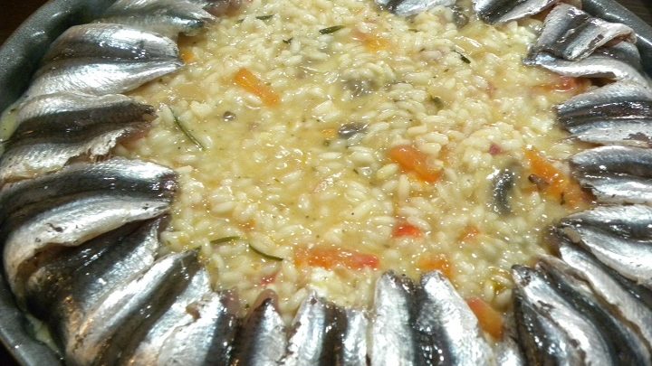 Anchovy Risotto image