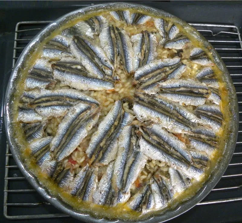 Baked Anchovy Risotto image