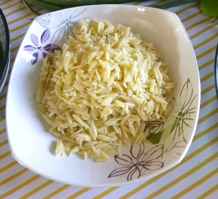 Cooked orzo image