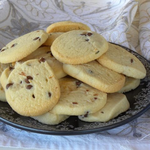 Lavender-Lemon Shortbread Cookies