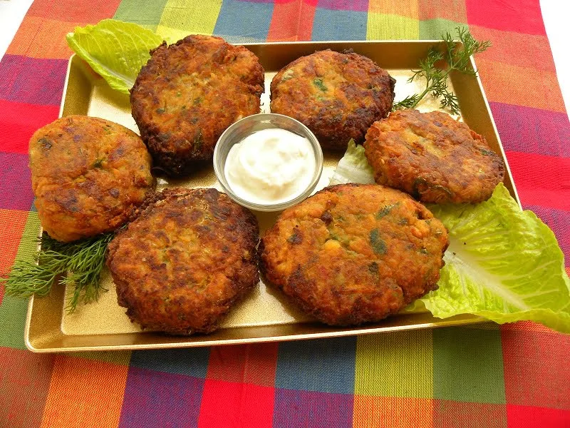 Vegetable fritters image