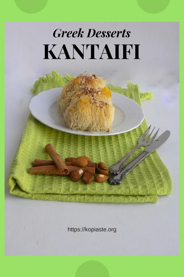 Katnaifi with almonds picture