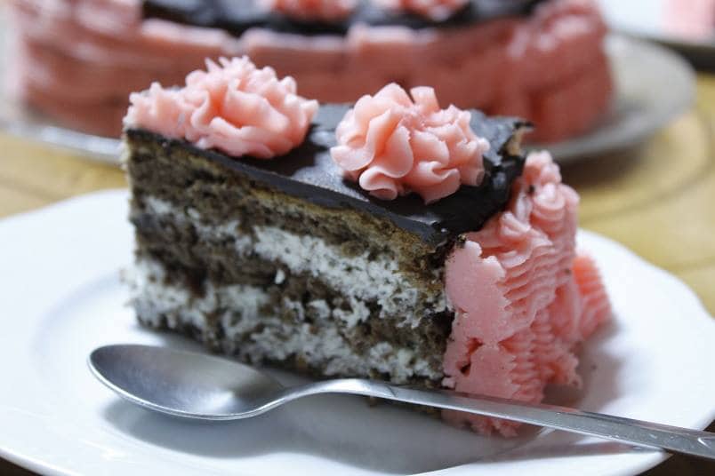 rose cordial cake image