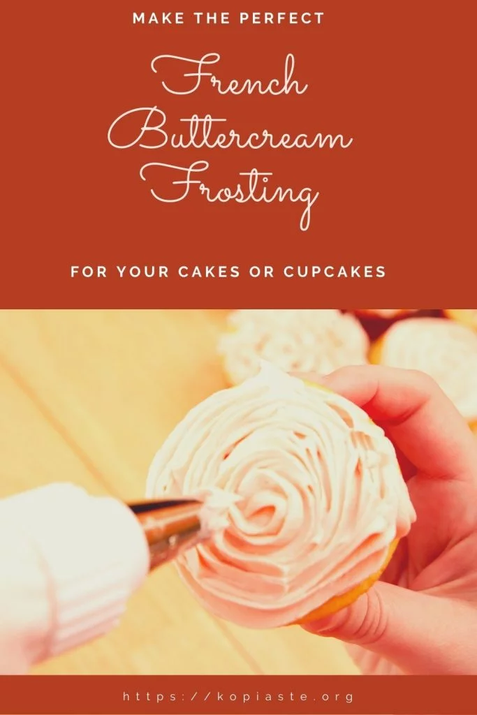 Collage French Buttercream for your cakes or cupcakes image