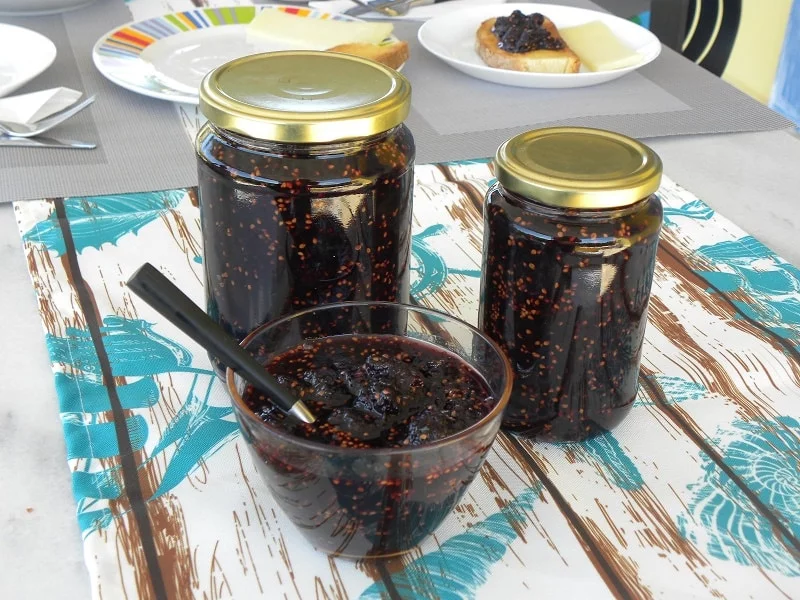 Mulberry and Lavender jam image