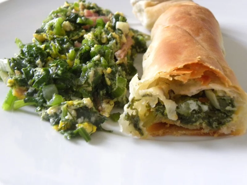 Spanakopita and  Kagianas image