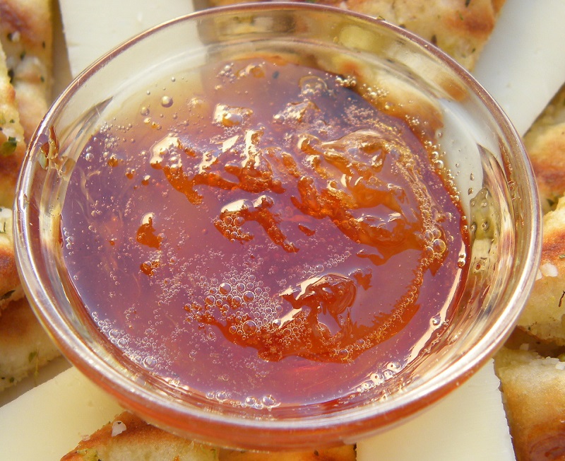 Bergamot marmalade with leftovers image