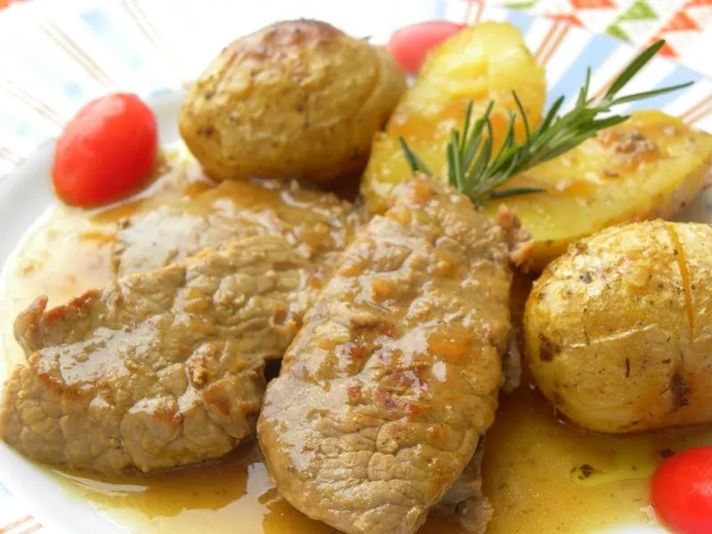 veal moschari lemonato image