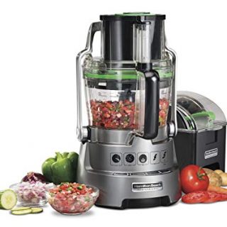 Hamilton Beach Professional Dicing Food Processor with 14-Cup BPA-Free Bowl (70825)