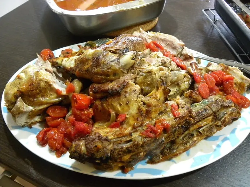 bogana served in a platter image