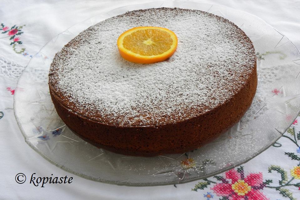 Cinnamon and Almond Orange Pulp Olive Oil Cake Kopiaste..to Greek