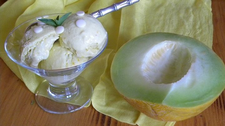 Image for The Best Frozen Greek Yoghourt and Melon with Honey and Saffron