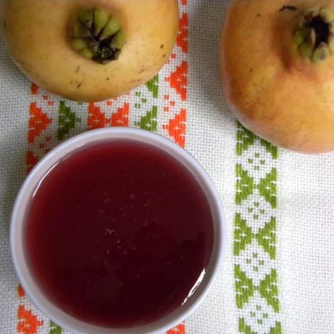 Pomegranate syrup photo