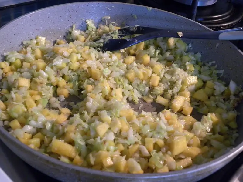 cabbage with butternut squash image