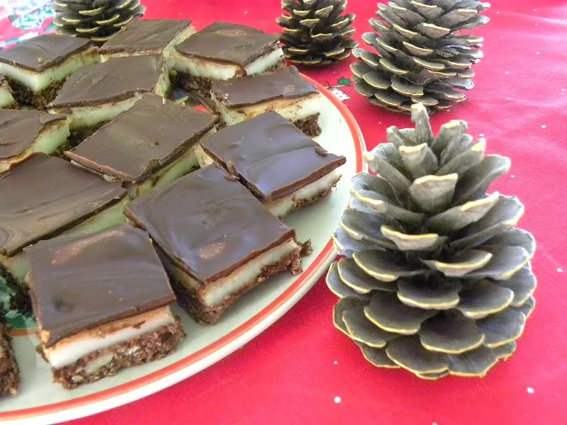 Nanaimo Bars with sahlab filling picture