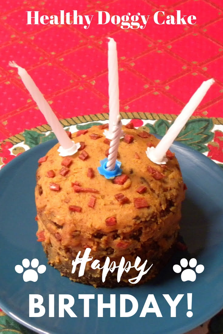 Happy Birthday Dog Cake image