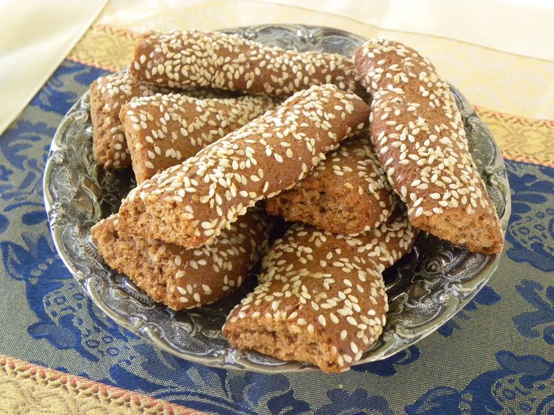 Moustokouloura with sesame seeds image