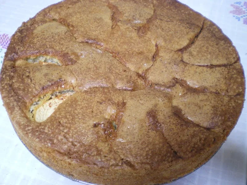 apple cake baked image