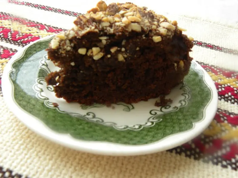 Vegan Chocolate Avocado Orange Almond Cake image