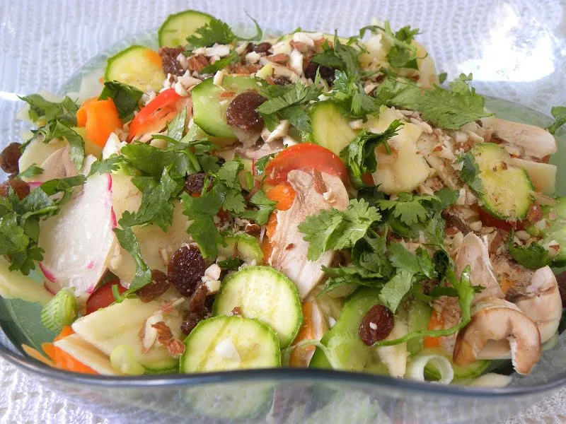 Raw Vegetable salad image