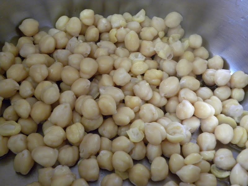 Cooked chickpeas image