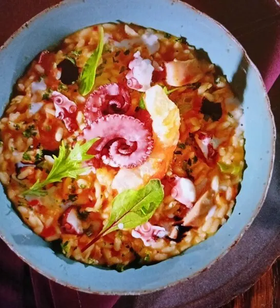 Octopus Risotto