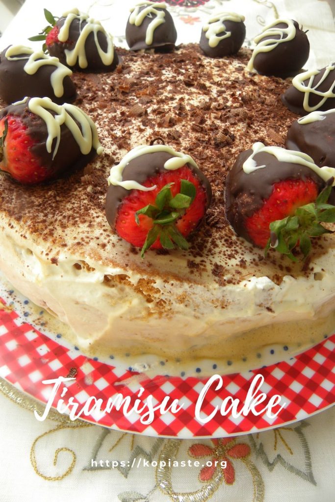 Collage Tiramisu Cake image
