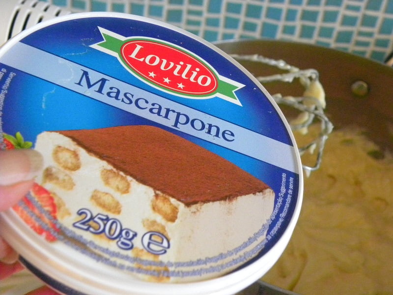 Mascarpone cheese image