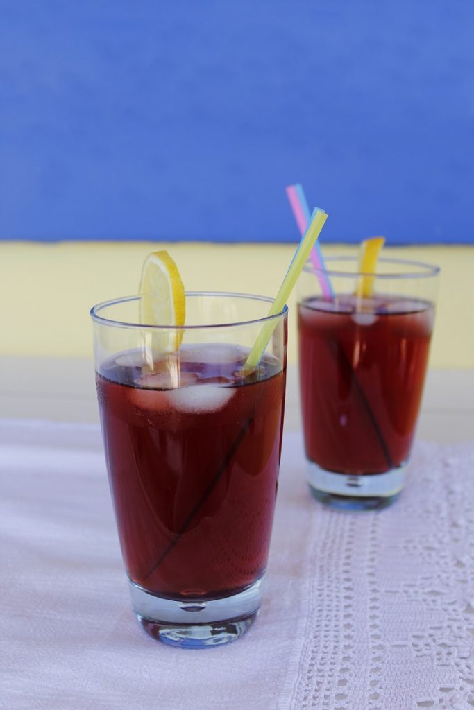 Two glasses of Iced tsai tou vounou image