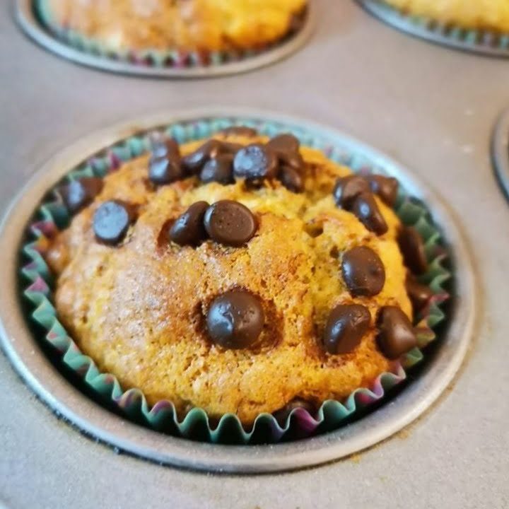 Banana Muffins with Chocolate chips image