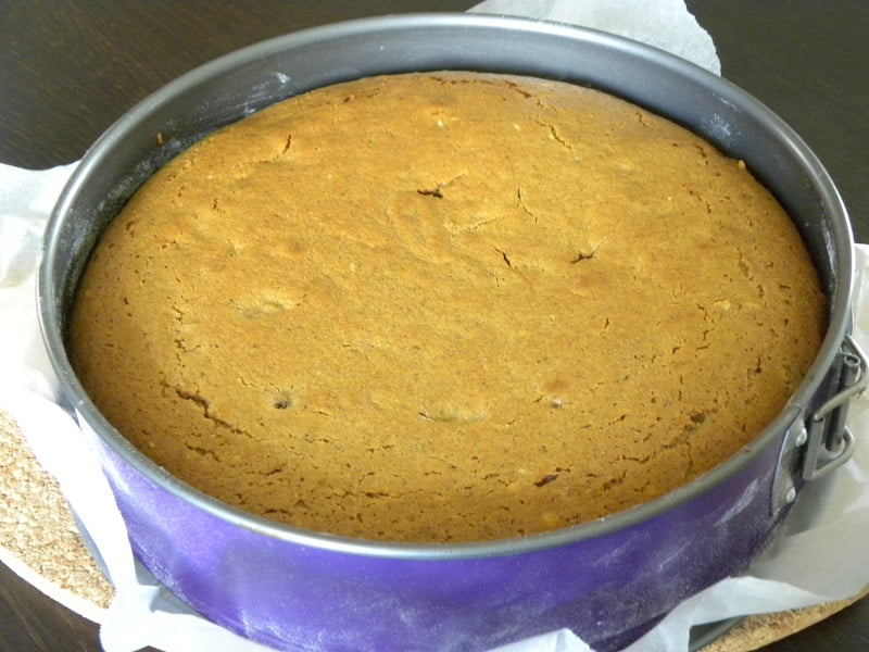Fanouropita cake baked image