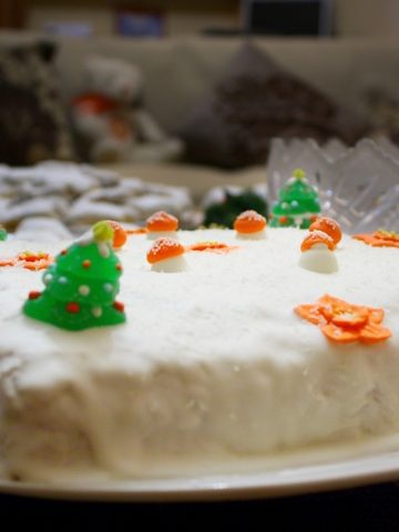 A Christmas Fruit Cake with a twist