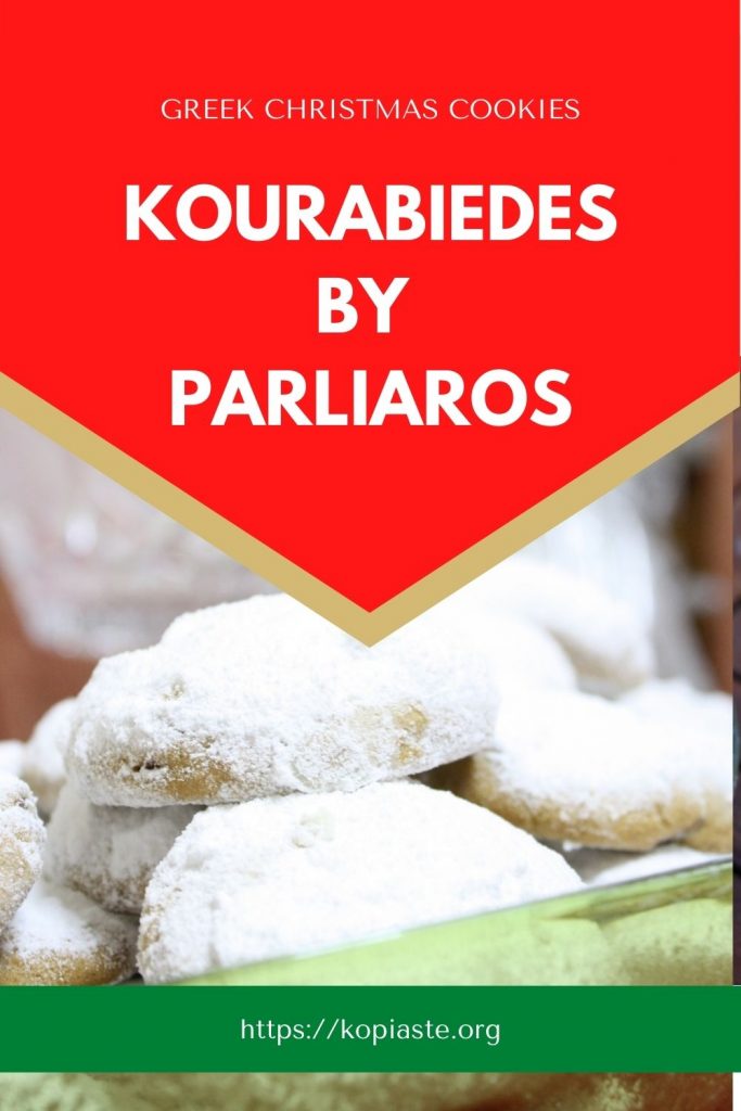 Collage Kourabiedes by Parliaros Christmas cookies image