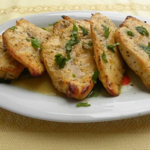 Baked Marinated Chicken Breast image
