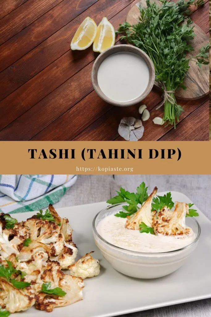 Collage Tashi - Tahini dip image