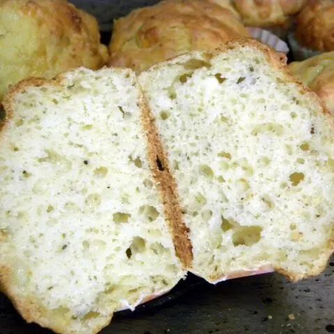 Three cheese Greek muffins image