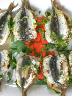 Grilled Sandwiched sardines