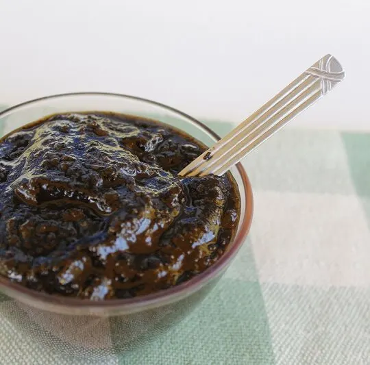 Walnut Jam made with unripe Green Walnuts
