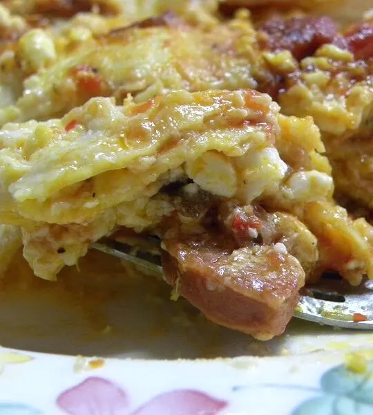 Greek Sausage Lasagna