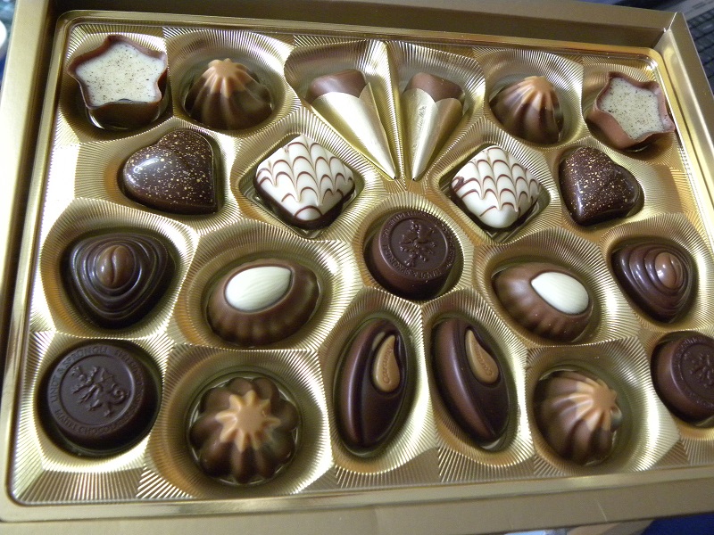 Assortment of chocolates image