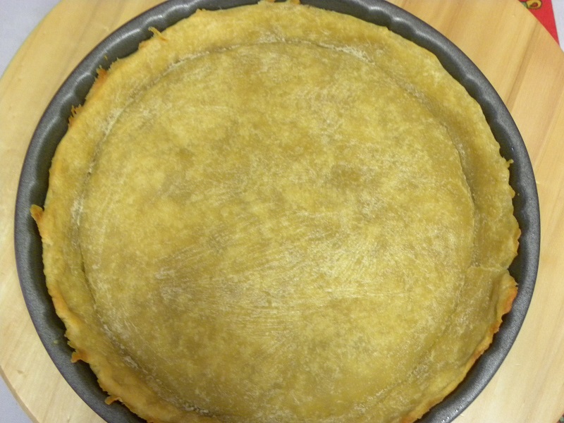 Baked kourou tart shell image