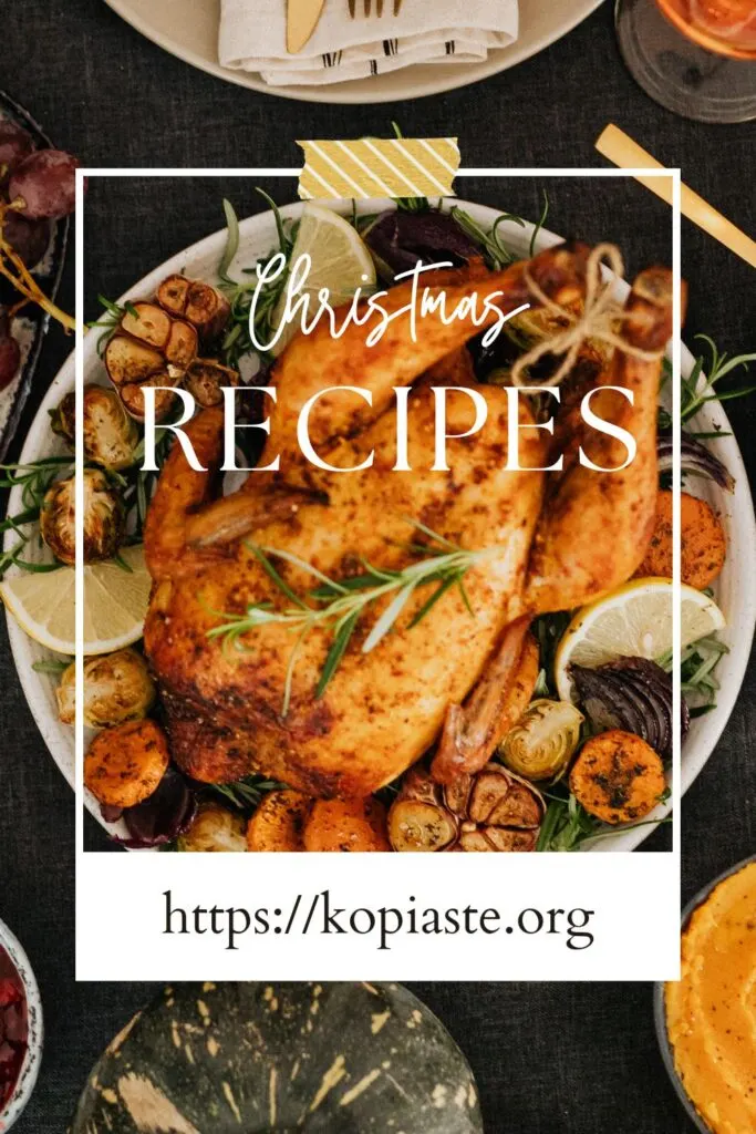 Collage Christmas Recipes image