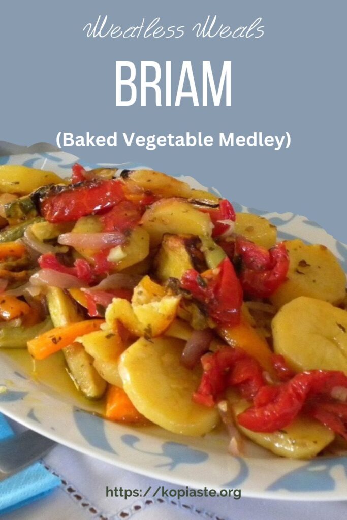 Briam Greek Vegetable Medley picture