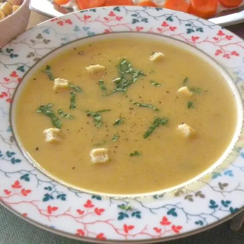 Fish soup with trahanas image