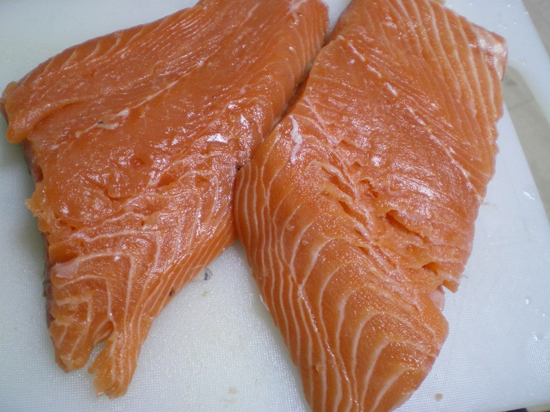 Salmon fillets image