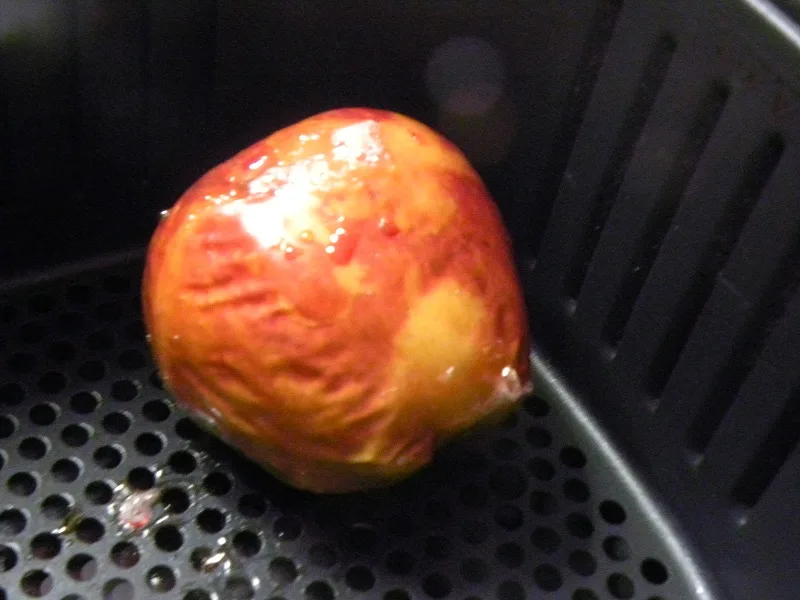 apple baked in the air fryer image