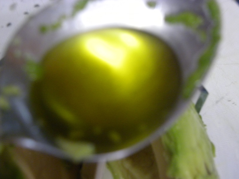 Adding the olive oil image
