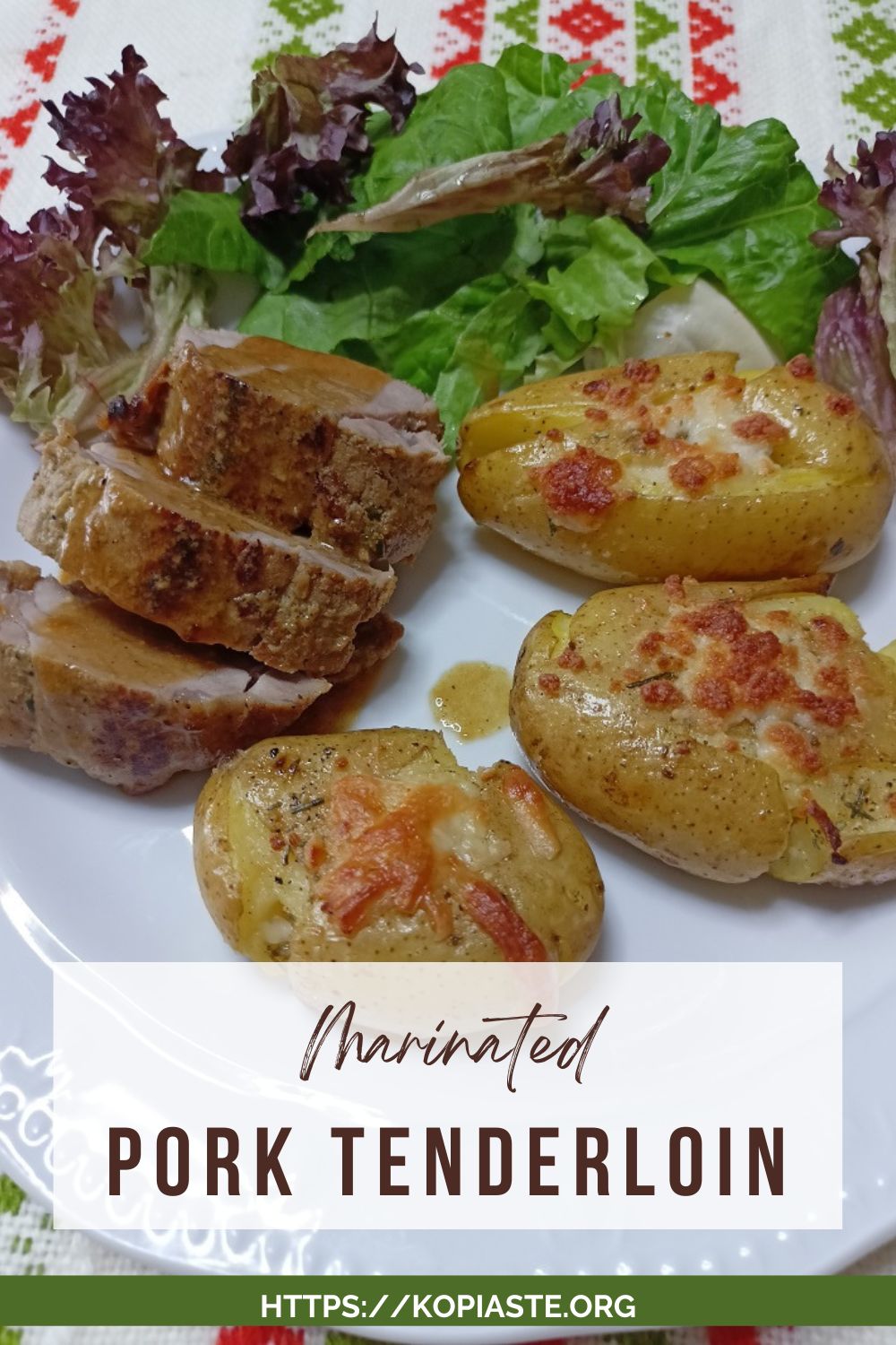 Marinated Pork Tenderloin A Quick and Delicious Recipe Kopiaste..to