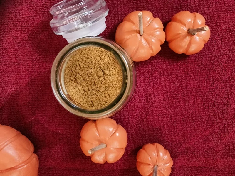 5 different spices for pumpkin spice mixture image